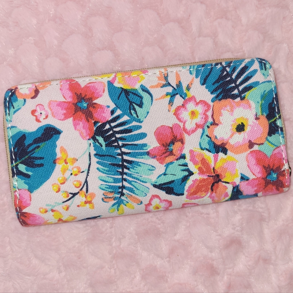 Canvas Zip Wallet